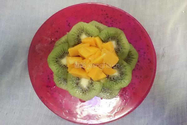 火龙果酸奶慕斯蛋糕的做法图解15