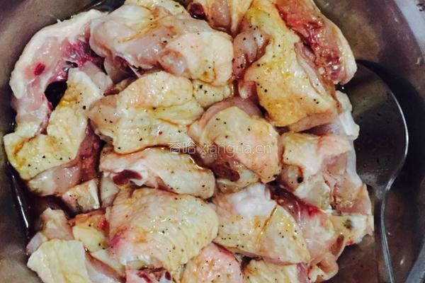 香煎鸡肉块的做法图解3