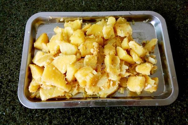 土豆焖鸭的做法图解5
