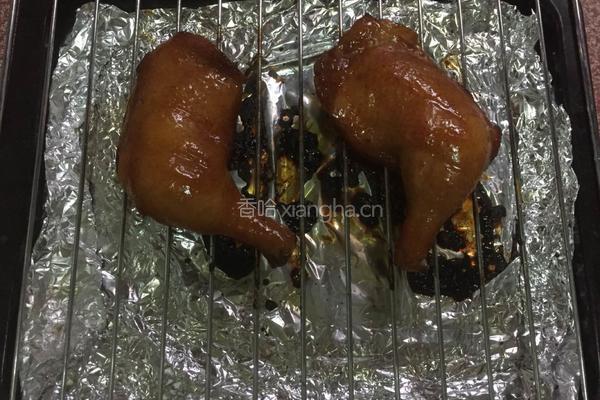 蜜汁酱烤鸡腿的做法图解12