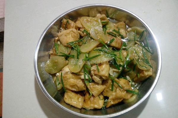 黄瓜炒豆干的做法图解6