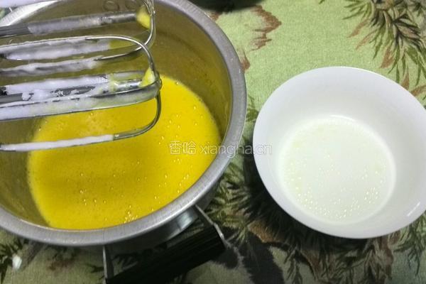 南瓜戚风蛋糕8寸的做法图解12