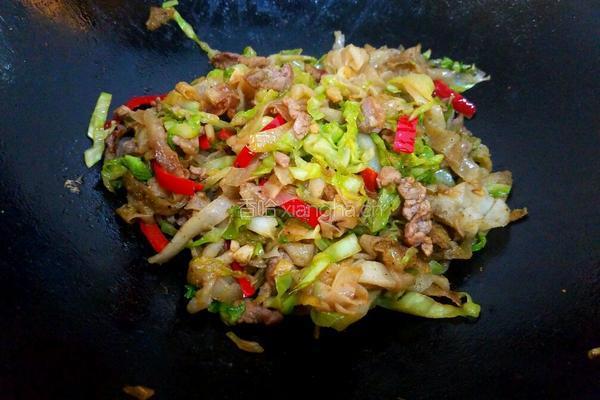 卷心菜肉丝炒春饼的做法图解14
