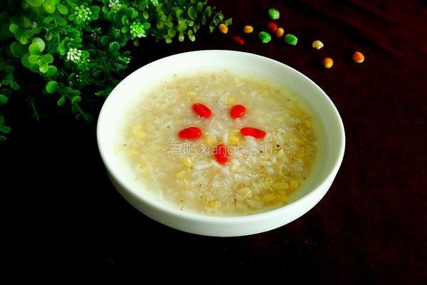 藜麦绿豆糯米粥的做法图解7