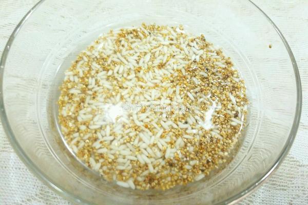 藜麦绿豆糯米粥的做法图解4