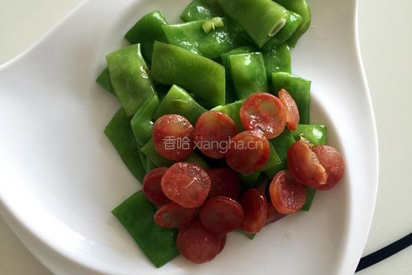 腊味荷兰豆