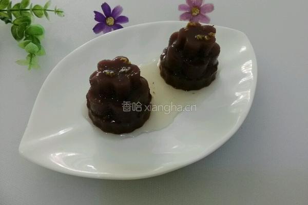 桂花紫薯糕的做法图解10