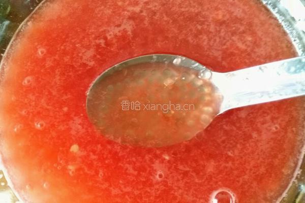 西瓜西米露的做法图解8