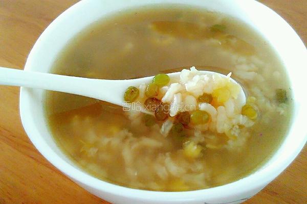 绿豆大米汤的做法图解6
