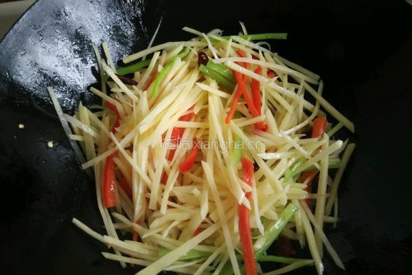 酸辣土豆丝的做法图解7