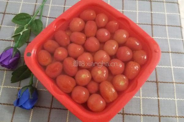 冰镇圣女果的做法图解6