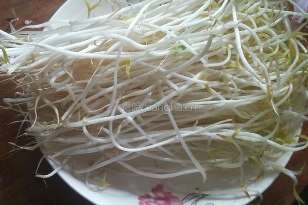 青椒炒银芽的做法图解2