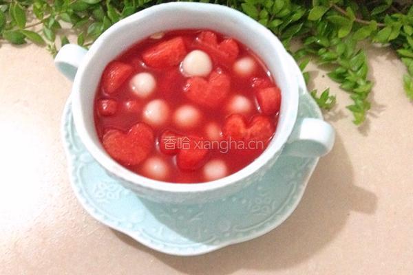 蜜汁西瓜捞的做法图解10