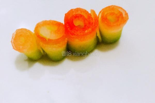 玫瑰静开的做法图解3