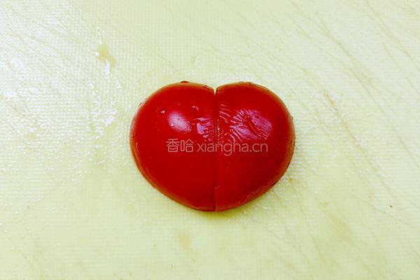 圣女果爱心的做法图解4