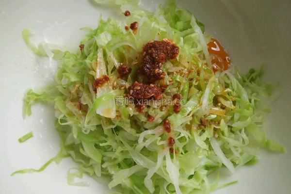 酸辣卷心菜的做法图解5