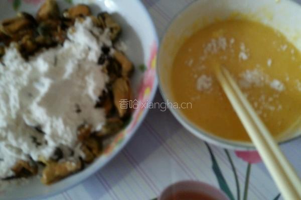炸香酥牡蛎的做法图解3