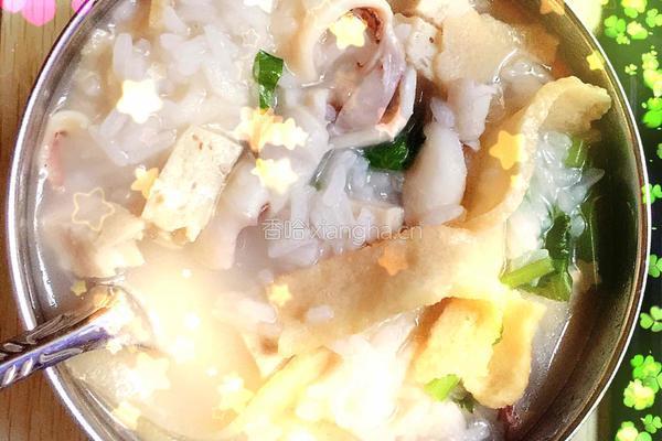 鲜美鱿鱼香粥(潮州风味)