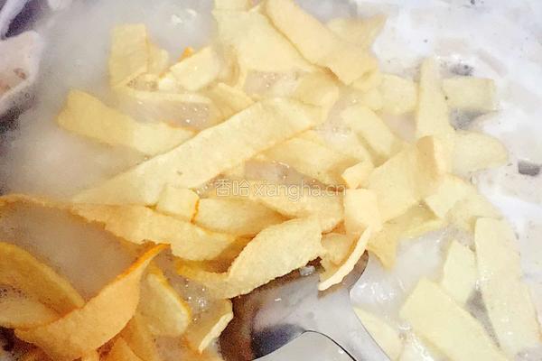 鲜美鱿鱼香粥(潮州风味)的做法图解8
