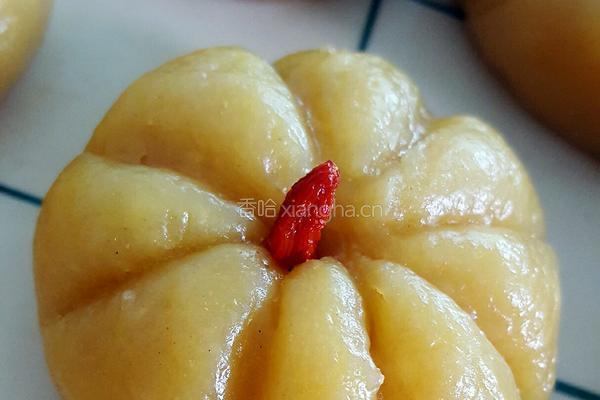 南瓜糯米团的做法图解11