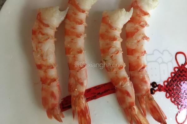 韭菜鸡蛋煎大虾的做法图解3