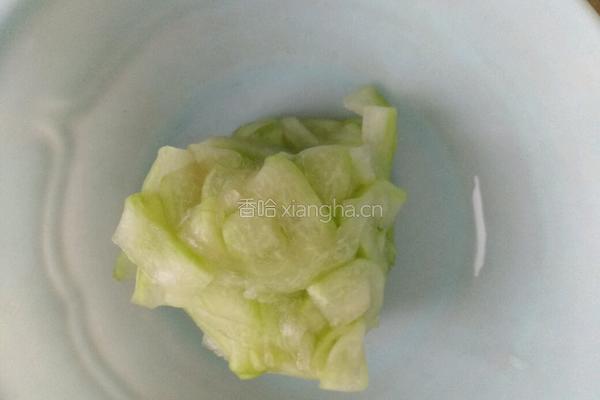 凉拌西瓜皮的做法图解6