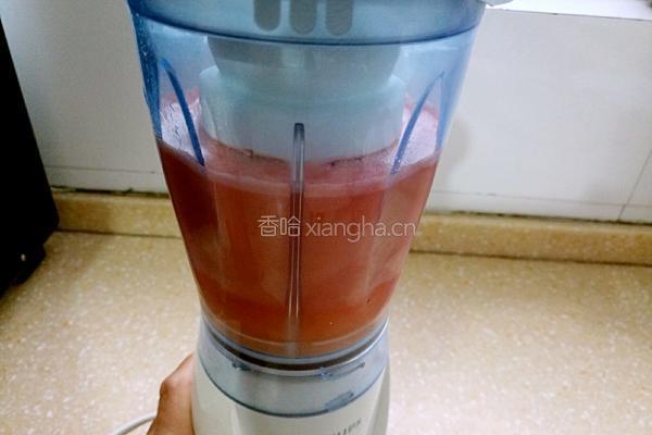 西瓜冰棍的做法图解2