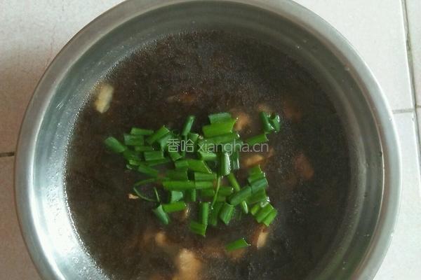 紫菜肉汤的做法图解5