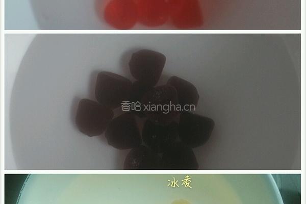 酸奶西瓜布丁的做法图解3