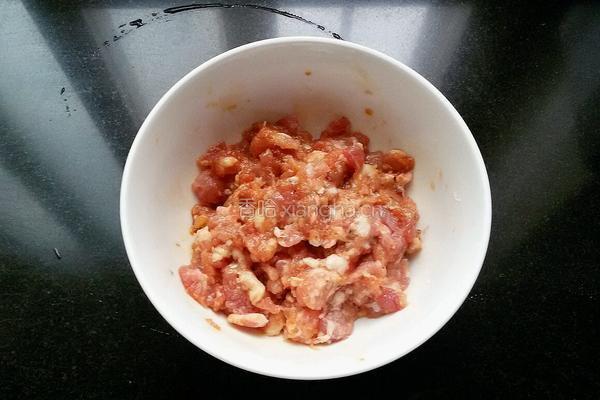 肉末拌面的做法图解3