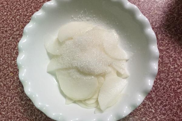 酸辣白萝卜的做法图解5