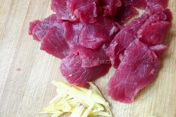 彩椒炒牛肉的做法图解3