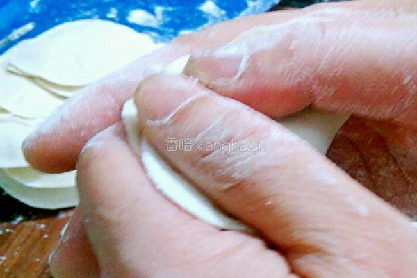 白萝卜鲜肉饺子（白萝卜可是美容的哦）的做法图解20