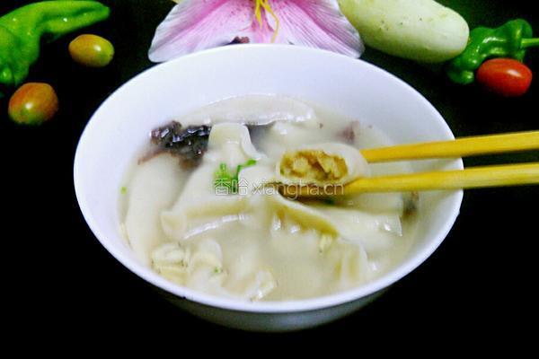 白萝卜鲜肉饺子（白萝卜可是美容的哦）的做法图解30