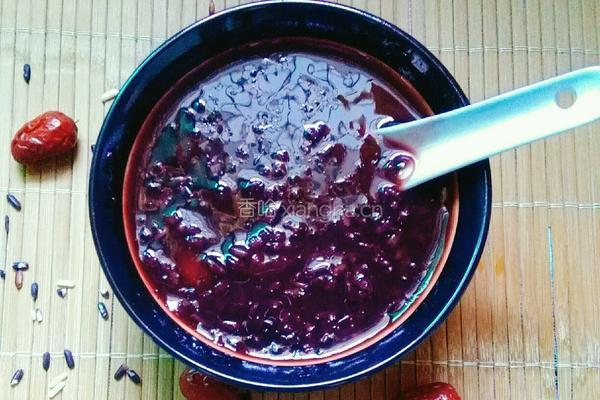 黑糯米红枣粥的做法图解11