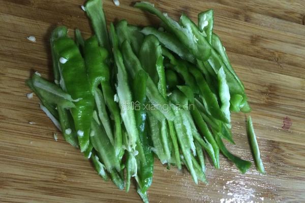 青豆炒肉的做法图解4