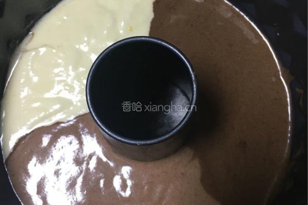 三色戚风的做法图解12