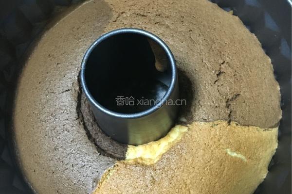三色戚风的做法图解13