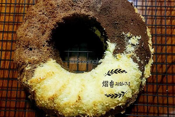 三色戚风的做法图解15