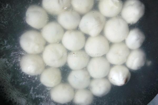 豆沙汤圆的做法图解9