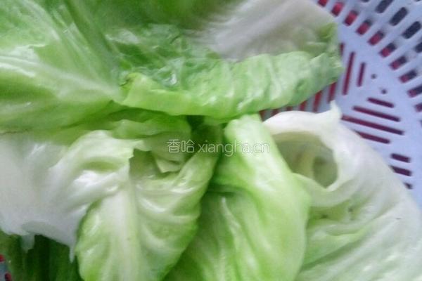 卷心菜包饭的做法图解2