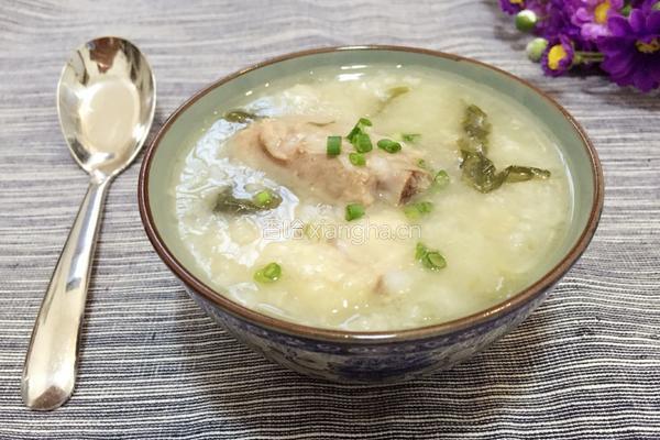 梅菜排骨粥的做法图解7