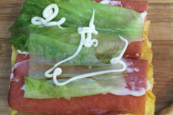 鸡蛋三明治的做法图解10