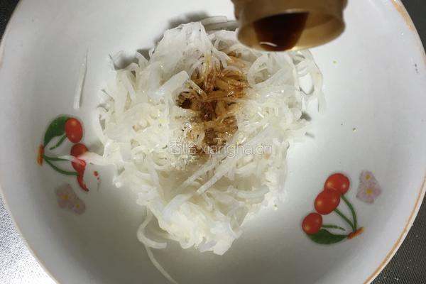 炝拌萝卜丝的做法图解7