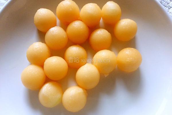 哈蜜瓜葡萄的做法图解4