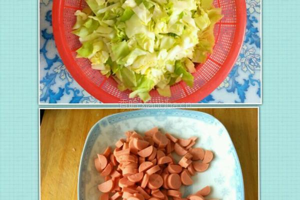 中式汉堡＊饼夹菜的做法图解2