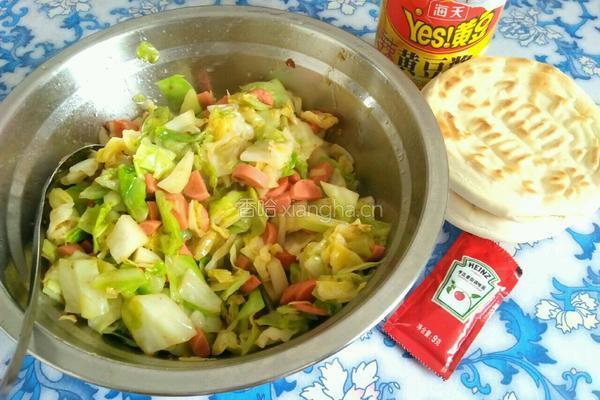 中式汉堡＊饼夹菜的做法图解6