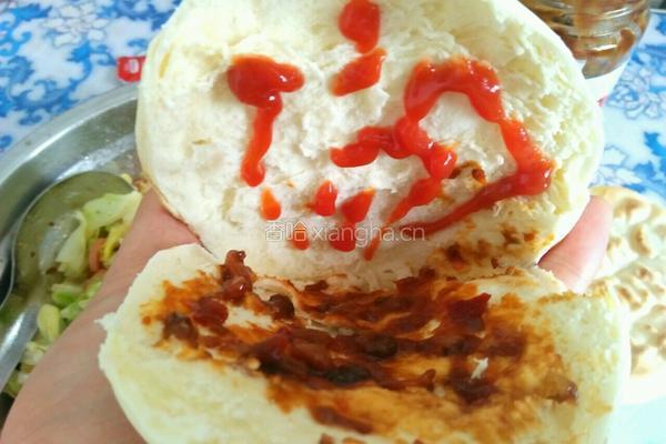 中式汉堡＊饼夹菜的做法图解7