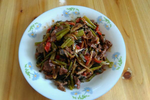 酸菜炒牛肉的做法图解6