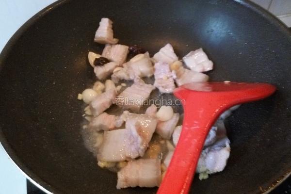  肥肉炖白萝卜的做法图解8
